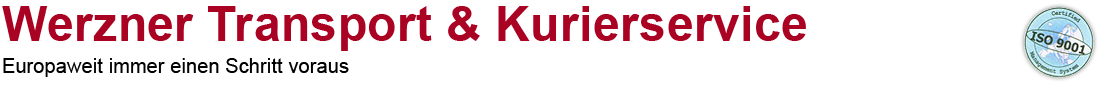 Werzner Transport & Kurierservice Logo
